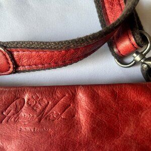 Patricia Nash Vintage Red Satchel